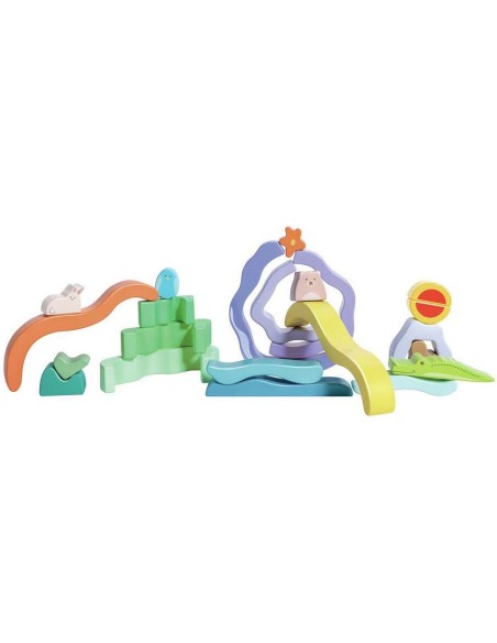 Blocs à empiler Nature et Animaux - Hape