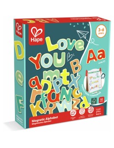 Mon alphabet aimanté - majuscule et minuscule - Hape 2