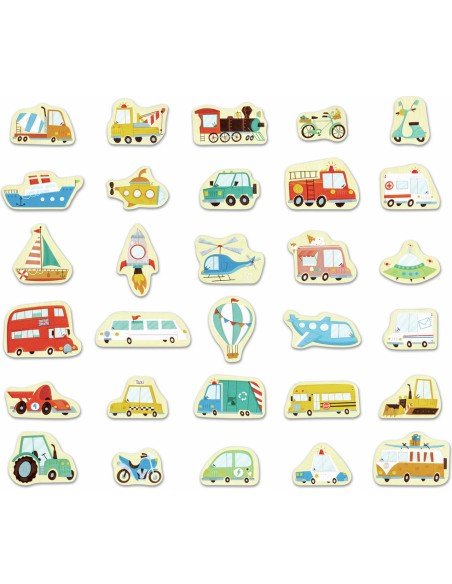 Magnetics Vehicles Set 30 pcs - Hape