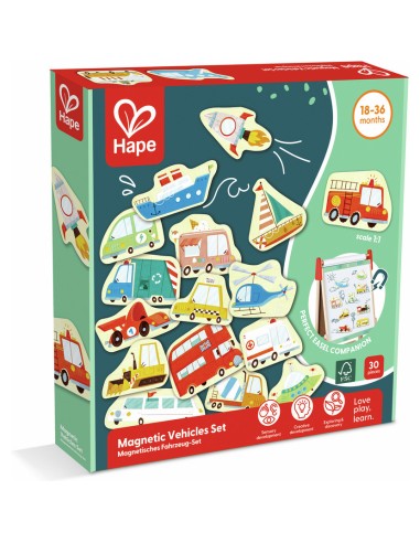 Magnetics Vehicles Set 30 pcs - Hape