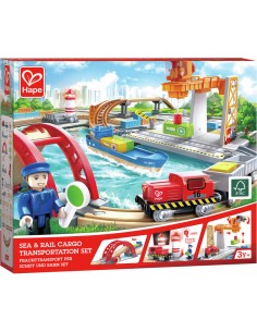 Circuit de train de cargaison avec port maritime - Hape 2