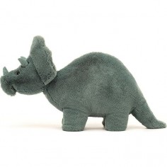 Peluche Tricératops dinosaure vert - 17cm - Jellycat 2