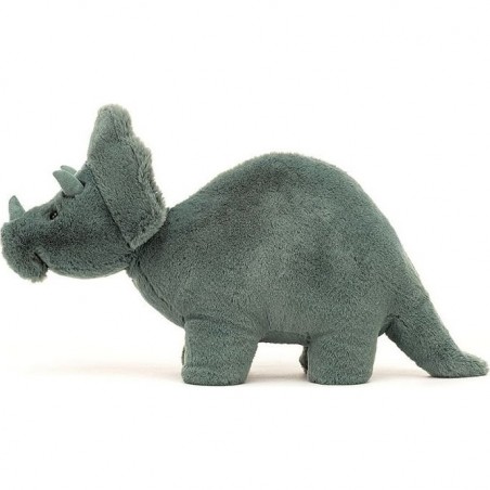 Peluche Tricératops dinosaure vert - 17cm - Jellycat