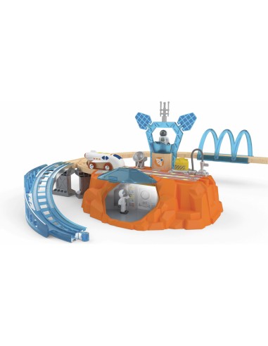 Circuit de train Mission spatiale sur Mars Xl - Hape