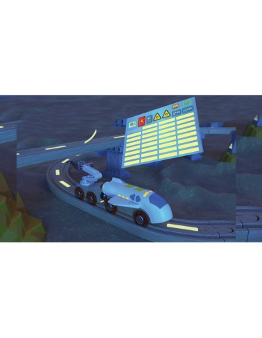 Circuit de train Mission spatiale sur Mars Xl - Hape