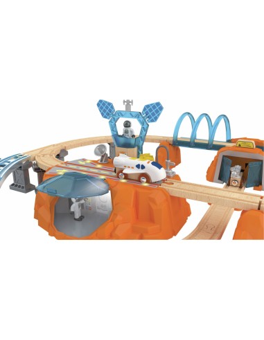 Circuit de train Mission spatiale sur Mars Xl - Hape