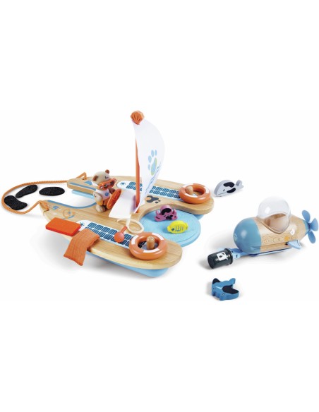 Green Planet Explorers : L'éco catamaran de Ben - Hape