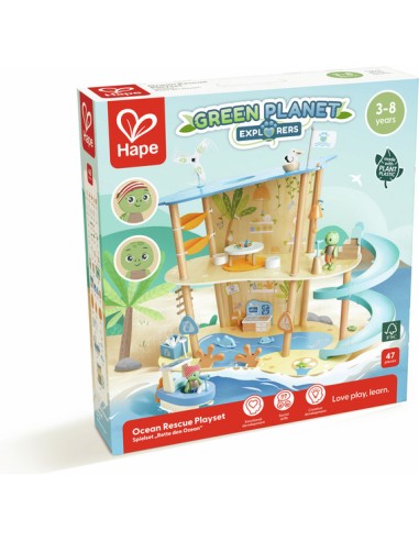 Maison de plage sauvetage des océans - Hape