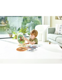 Puzzle en bois avec chevalet - 4 saisons - Hape 2