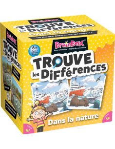 BrainBox: Trouve les Différences – dans la Nature - Jeux de société - Green Board Game Company - Asmodee