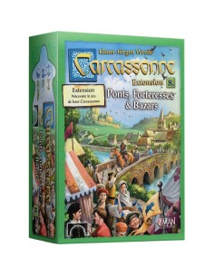 Carcassonne : Ponts, Forteresses et Bazars - Extension - Jeux de société - Filosofia Games