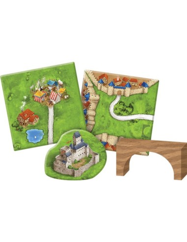 Carcassonne : Ponts, Forteresses et Bazars - Extension - Jeux de société - Filosofia Games