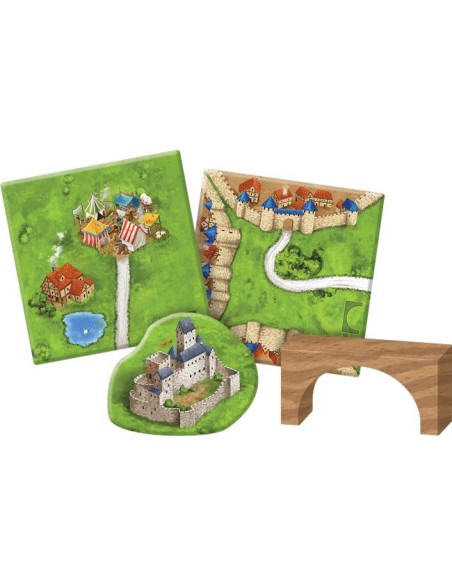 Carcassonne : Ponts, Forteresses et Bazars - Extension - Jeux de société - Filosofia Games