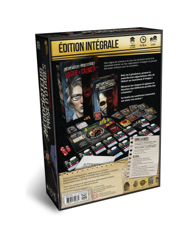 Négociateur : Prise d'otages & Vagues de Crimes - Edition Collector Intégrale - Jeux de société - Don't Panic Games