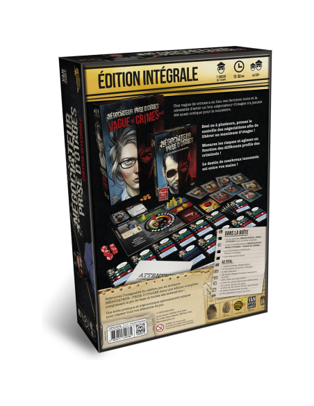 Négociateur : Prise d'otages & Vagues de Crimes - Edition Collector Intégrale - Jeux de société - Don't Panic Games