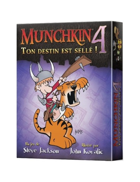 Munchkin 4: Ton destin est sellé - Jeu de société - Edge