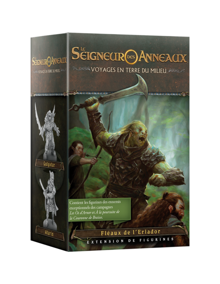 Le Seigneur des Anneaux - Voyages en Terre du Milieu: Fléaux d'Eriador - Jeux de société - Fantasy Flight Games
