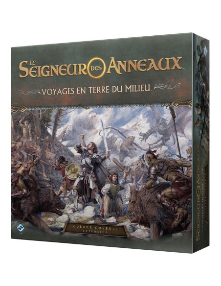Le Seigneur des Anneaux - Voyages en Terre du Milieu: Guerre Ouverte - Jeux de société - Fantasy Flight Games