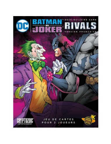 Dc Comics Jeu de Deck-Building: Extension Rivals, Batman Vs Joker - Jeu de société - Don't Panic Games