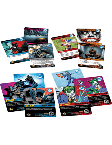 Dc Comics Jeu de Deck-Building: Extension Rivals, Batman Vs Joker - Jeu de société - Don't Panic Games