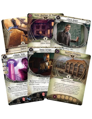 Horreur à Arkham Jce : Machinations au fil du temps - Scénario - Jeux de société - Fantasy Flight Games