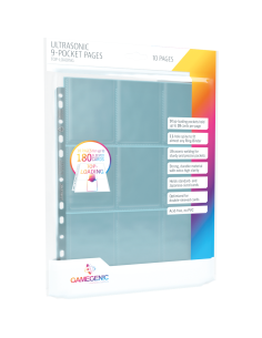 10 Pages 9 Pocket UltrasonicTopload - Gamegenic