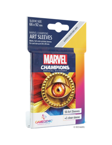 Protège cartes 50 sleeves Marvel Champions Dr Strange - Gamegenic