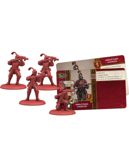 Le Trône de Fer: le Jeu de Figurines - Arbalétriers Lannister - Jeu de figurines - Edge