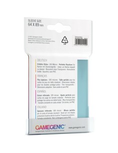 Protège cartes 100 Thick Inner Sleeves - 64x89 - Accessoires - Gamegenic 2