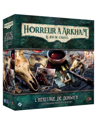 Horreur à Arkham: Le Jeu de Cartes - L'Héritage de Dunwich - Extension Investigateurs - Fantasy Flight Games