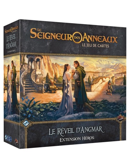 Le Réveil d'Angmar - Extension Héros - Le Seigneur des Anneaux Jce - Esprit Jeu - Fantasy Flight Games