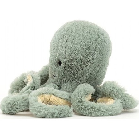 Odyssey petite pieuvre verte Octopus Bébé - 14 cm - Jellycat