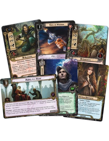 Le Réveil d'Angmar - Extension Héros - Le Seigneur des Anneaux Jce - Esprit Jeu - Fantasy Flight Games
