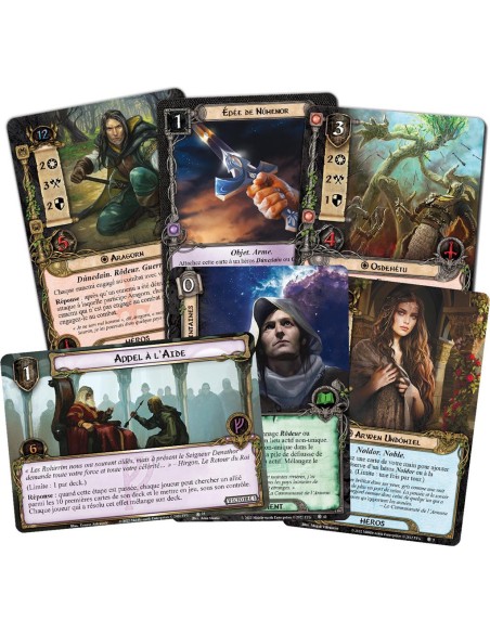 Le Réveil d'Angmar - Extension Héros - Le Seigneur des Anneaux Jce - Esprit Jeu - Fantasy Flight Games