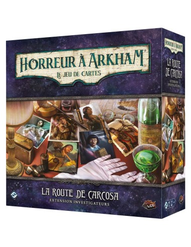Horreur à Arkham Jce : La Route de Carcosa - Extension Investigateurs - Jeux de société - Fantasy Flight Games