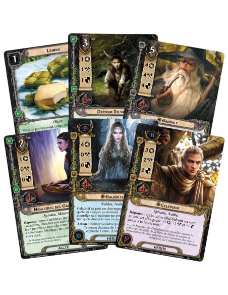 Seigneur des anneaux Jce : Les elfes de la Lórien - Extension - Jeux de société - Fantasy Flight Games