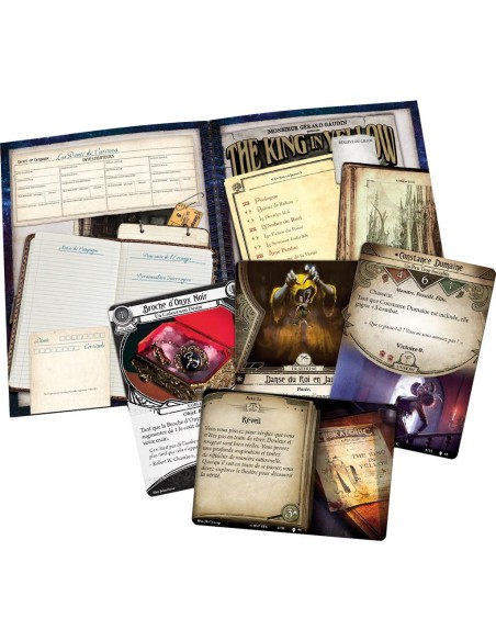 Horreur à Arkham Jce : La Route de Carcosa - Extension Campagne - Jeux de société - Fantasy Flight Games