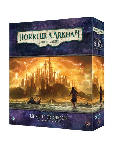 Horreur à Arkham Jce : La Route de Carcosa - Extension Campagne - Jeux de société - Fantasy Flight Games