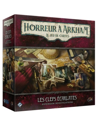 Horreur à Arkham Jce : Les Clefs Écarlates - Extension Investigateurs - Jeux de société - Fantasy Flight Games