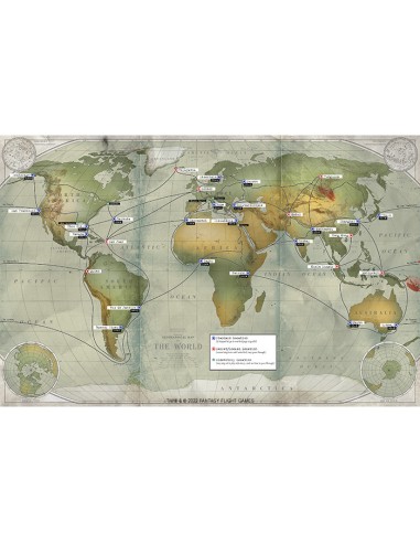 Horreur à Arkham Jce : Les Clefs Écarlates - Extension Investigateurs - Jeux de société - Fantasy Flight Games