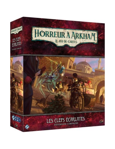 Horreur à Arkham Jce : Les Clefs Écarlates - Extension Campagne - Jeux de société - Fantasy Flight Games