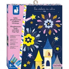 Kit Créatif - Sables Phosphorescents et Paillettes Nuit Féerique