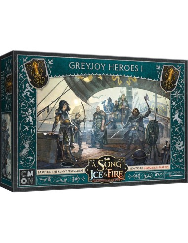 Le Trône de Fer: le Jeu de Figurines - Héros Greyjoy- Jeux de figurines - Cmon