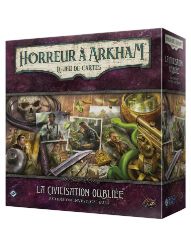 Horreur à Arkham Jce : La Civilisation Oubliée - Extension Investigateurs - Jeux de société - Fantasy Flight Games