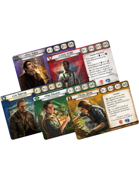 Horreur à Arkham Jce : La Civilisation Oubliée - Extension Investigateurs - Jeux de société - Fantasy Flight Games