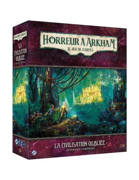 Horreur à Arkham Jce : La Civilisation Oubliée - Extension Campagne - Jeux de société - Fantasy Flight Games