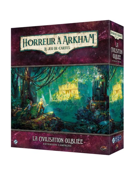 Horreur à Arkham Jce : La Civilisation Oubliée - Extension Campagne - Jeux de société - Fantasy Flight Games