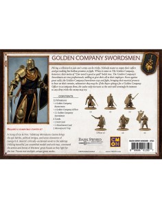 Le Trône de Fer: le Jeu de Figurines - Maîtres d'Armes de la Compagnie Dorée - Jeux de figurines - Cmon 2