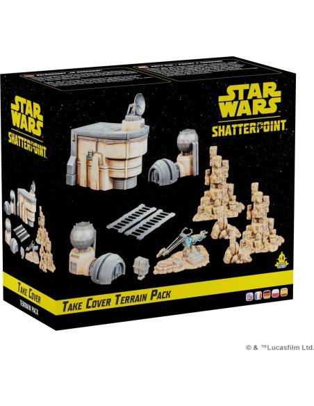 Star Wars : Shatterpoint : Set de Terrain à Couvert - Extension - Jeux de société - Atomic Mass Games