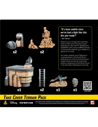 Star Wars : Shatterpoint : Set de Terrain à Couvert - Extension - Jeux de société - Atomic Mass Games
